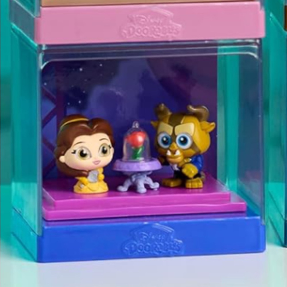New Disney Doorables SERIES 3 BEAUTY AND THE BEAST 🌹 Movie Moment -SEALED